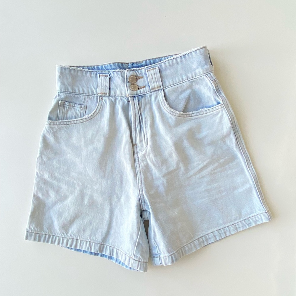 Hudson Jeans Light Blue High Waist Women’s Shorts
